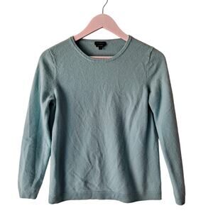 Talbots Seaform Luxe Pure Cashmere Crewneck Long Sleeve Sweater - Size L